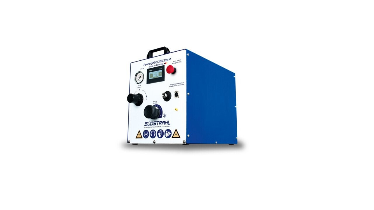 Dry ice blasting machine from Südstrahl