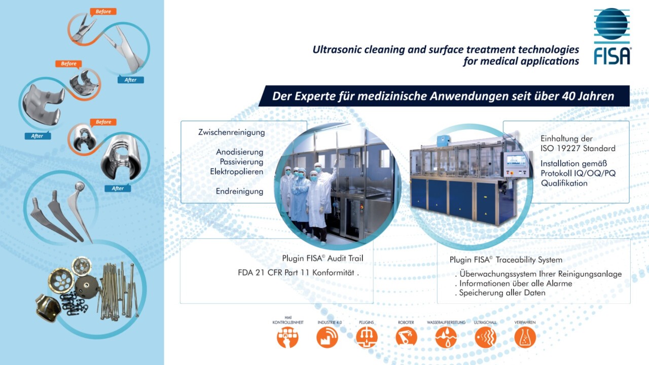 FISA - ultrasonic cleaning, innovative thinking