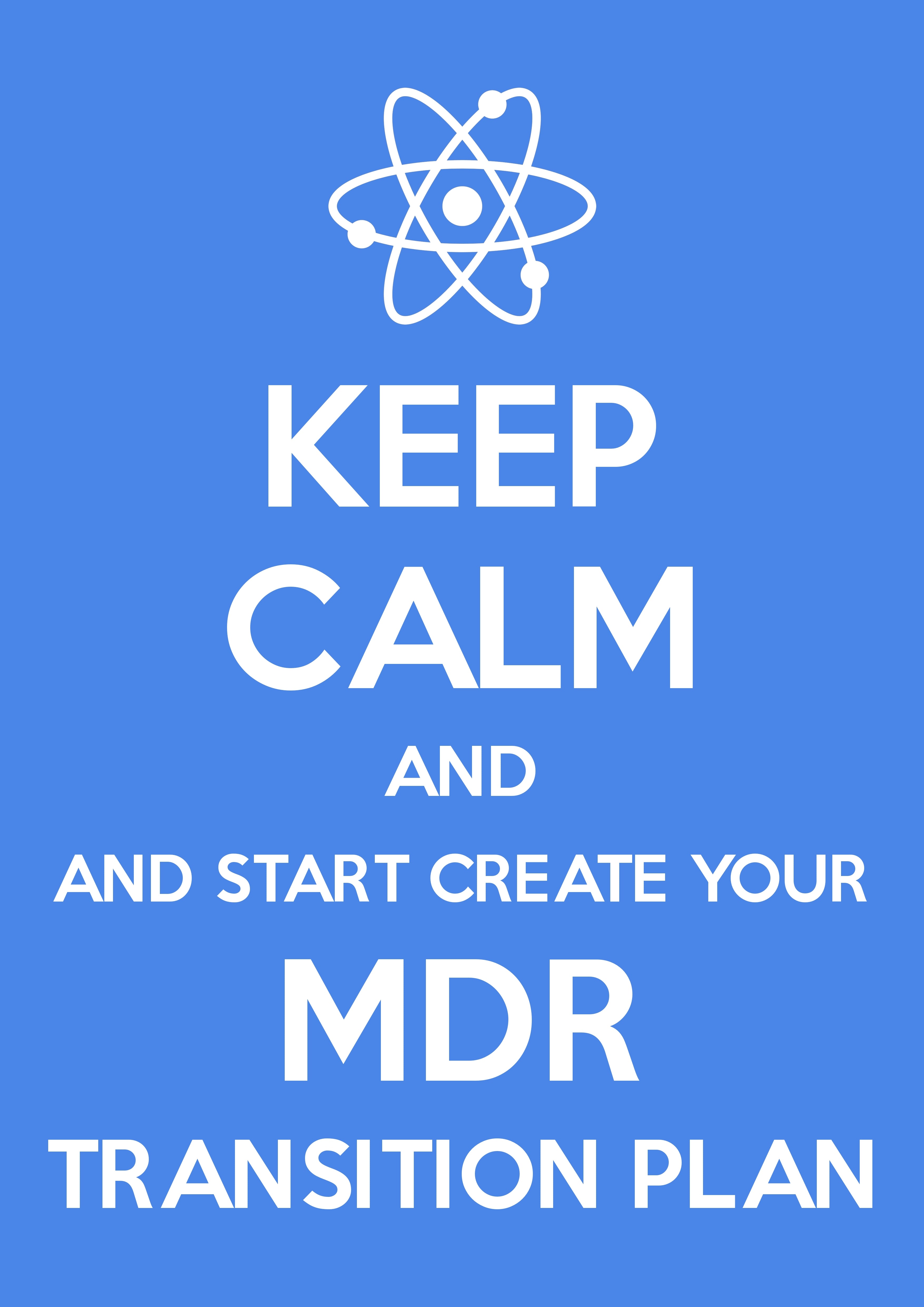 MDR TRANSITION PLAN